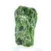 Raw chromediopside from Finland, natural green silicate, 80 g - 6
