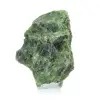 Raw chromediopside, mineralogy from Finland on a 65g support - 0