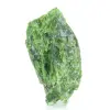 Raw Chromediopside from Finland, green mineral on a base, 60 g - 5