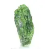 Raw Chromediopside from Finland, green mineral on a base, 60 g - 6
