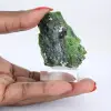Raw chromediopside stone from Finland, chromium pyroxene, 55 g - 1