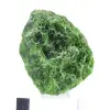 Raw chromediopside on support, green silicate from Finland, 60 g - 0