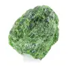 Raw chromediopside on support, green silicate from Finland, 60 g - 5