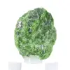 Raw chromediopside on support, green silicate from Finland, 60 g - 6