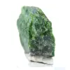 Raw Finnish chromediopside, natural mineral on a base, 55 g - 4