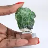 Raw Finnish chromediopside, natural mineral on a base, 55 g - 1