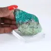 Raw Brochantite Specimen from Chile on a Base - 1