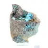 Natural Brochantite from Chile on Gangue - Raw Mineral - 0