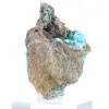 Natural Brochantite from Chile on Gangue - Raw Mineral - 2