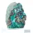 Green Brochantite Crystals from Chile on a Base