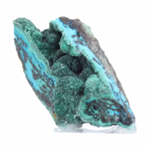 Raw Chilean Brochantite Collector's Piece on a Base