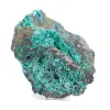 Chilean Brochantite: Raw Mineral on Gangue and Basement - 0