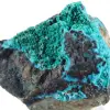Green Brochantite Mineralogical Specimen from Chile on a Base - 5