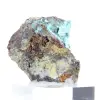 Raw Brochantite Collectible Stone from Chile on a Base - 2