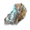 Raw Brochantite Collectible Stone from Chile on a Base - 4