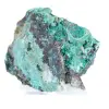 Raw Brochantite Crystals on Gangue from Chile on Base - 0