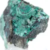 Raw Brochantite Crystals on Gangue from Chile on Base - 5