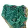 Rare Specimen of Green Brochantite from Chile on a Base - 5