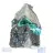 Natural Brochantite from Chile mounted on a display stand