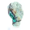 Raw Green Brochantite from Chile mounted on a base - 2