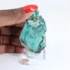 Raw Brochantite Mineral from Chile on a Base - 1