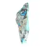 Raw Brochantite Mineral from Chile on a Base - 2