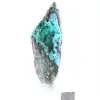 Raw Brochantite Mineral Specimen from Chile on Base - 2