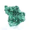 Fibrous malachite from Congo on acrylic stand, natural specimen - 1