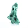 Silky malachite from Congo-Kinshasa, collector's mineral on stand - 2