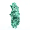 Small fibrous malachite specimen from DRC, acrylic stand included - 2