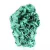 Small fibrous malachite specimen from DRC, acrylic stand included - 3