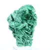 Small fibrous malachite specimen from DRC, acrylic stand included - 4