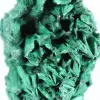 Small fibrous malachite specimen from DRC, acrylic stand included - 5