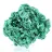 Acicular malachite from Congo, decorative natural stone on stand