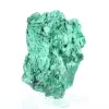 Green fibrous malachite specimen from Congo, acrylic display stand - 1
