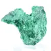 Green fibrous malachite specimen from Congo, acrylic display stand - 3