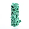 Slender fibrous malachite from DRC, authentic mineral on stand - 2