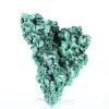 Malachite aggregate from Congo-Kinshasa for collectors, on stand - 4