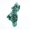 Tall fibrous malachite from DRC on stand, collector's stone - 2