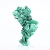 Tall fibrous malachite from DRC on stand, collector's stone - 4