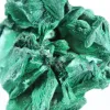 Tall fibrous malachite from DRC on stand, collector's stone - 6