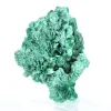 Compact malachite with silky lustre from Congo, mounted on acrylic - 1