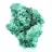 Compact malachite with silky lustre from Congo, mounted on acrylic