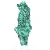 Fibrous malachite column from Congo, specimen on acrylic stand - 2