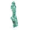 Fibrous malachite column from Congo, specimen on acrylic stand - 3