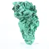 Malachite stone from DRC in radiating fibres, acrylic stand - 2