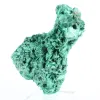 Malachite stone from DRC in radiating fibres, acrylic stand - 3