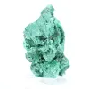 Dense malachite with tight fibres from Congo, mineral on acrylic - 1