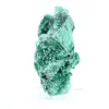 Dense malachite with tight fibres from Congo, mineral on acrylic - 2