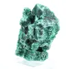 Dense malachite with tight fibres from Congo, mineral on acrylic - 3